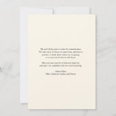 Invitation Rustic Vintage Noël Collage Photo Holiday (Dos)