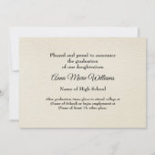 Invitation Rustic Western Hi-School Graduation Announcement  (Dos)