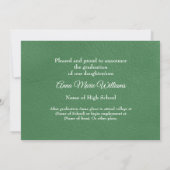Invitation Rustic Western Hi-School Graduation Announcement  (Dos)