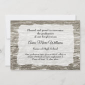 Invitation Rustic Western Hi-School Graduation Announcement  (Dos)