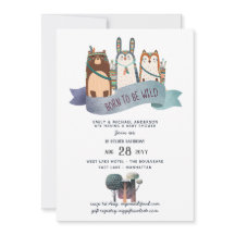 Rustic WILD ONE Woodland Animaux Tribal Baby Boy