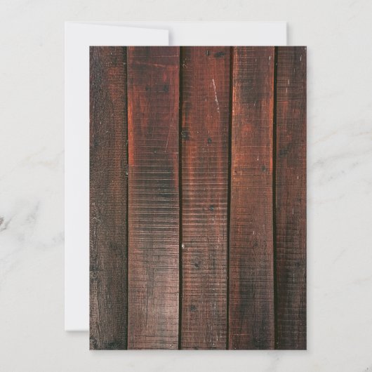 Invitation Rustic Wood String Light Barn Lace Country Wedding (Dos)