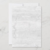 Invitation Rustique Aquarelle Succulent Cactus du désert Mari (Dos)