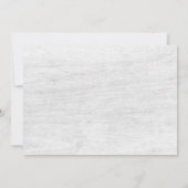 Invitation Rustique Aquarelle Succulente Cactus Partie d'enga (Dos)