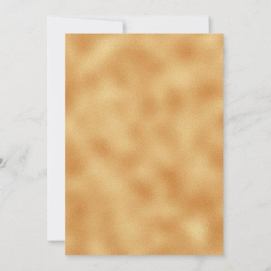 Invitation Rustique Automne Floral Wreath Houclier (Dos)