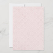 Invitation Rustique Boho Mariage campagnard (Dos)