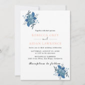 Invitation Rustique Botanique Eucalyptus Verdure Mariage Invi (Devant)