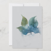 Invitation Rustique Botanique Eucalyptus Verdure Mariage Invi (Dos)