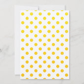 Invitation Rustique Bumble Bee nuptiale douche (Dos)