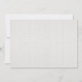 Invitation Rustique Burlap Mason Jar Purple Reprême Dîner (Dos)