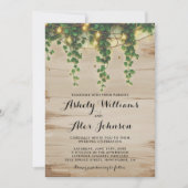 Invitation Rustique Château Éclairage de l'église de pierre M (Devant)