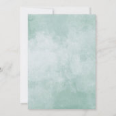 Invitation Rustique Eucalyptus Lavender Floral Mariage islami (Dos)