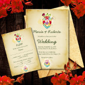 Invitation Rustique Floral Heart Mexicain Mariage RSVP Enclôt