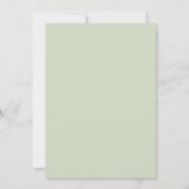 Invitation Rustique Floral Mason Jar Mariage (Dos)