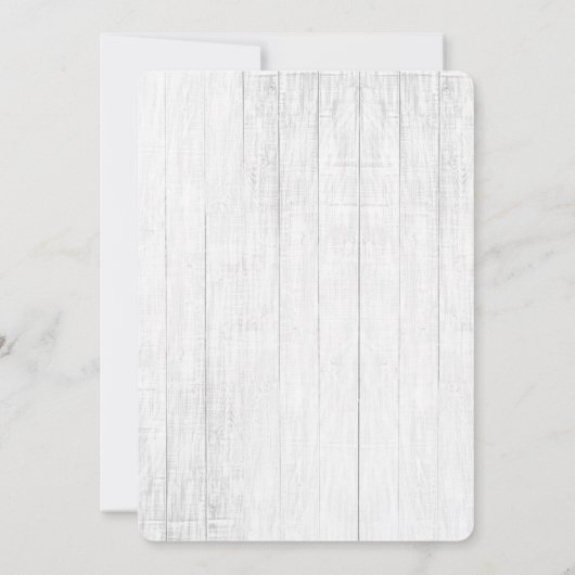 Invitation rustique florale d'anniversaire de Boho (Dos)