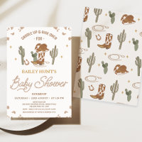 Rustique Jaune Genre Neutre Baby shower Occidental