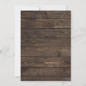 Invitation Rustique Mason Jar Boho Floral Marsala Baby shower (Dos)