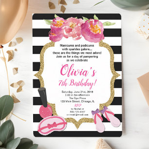 Invitation Rustique O-POISSON-NELEMENT Un Adulte Anniversaire