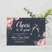 Invitation rustique pour les 50 ans de mariage Flo (Debout devant)