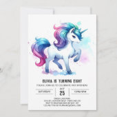 Invitation Rustique Printable Horse Anniversaire (Devant)