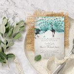 Invitation Rustique romantique Mason Jar Mint Peacock Mariage<br><div class="desc">Romantique rustique Mason Jar Mint Peacock invitation de mariage de zazzle</div>