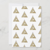 Invitation Rustique Un Petit Baby shower De Camper (Dos)