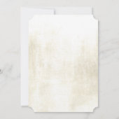 Invitation Rustique Vintage Arbre Bourgogne Floral Mariage (Dos)