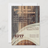 Invitation Rustique Vintage Motorbike Mariage 5x7 (Dos)