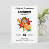 Invitation Ryan's World Comic Anniversaire (Debout devant)