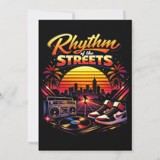 Invitation Rythme des rues