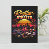 Invitation Rythme des rues (Debout devant)