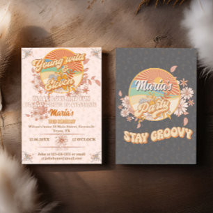 Invitation Rythme rétro le 11ème anniversaire super ultime