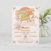 Invitation Rythme rétro le 12ème anniversaire super ultime (Debout devant)