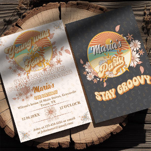 Invitation Rythme rétro le 4ème anniversaire super