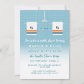 Invitation Sa douche et celle de son gay couple (Devant)