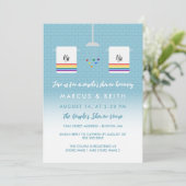 Invitation Sa douche et celle de son gay couple (Debout devant)