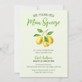 Invitation Sa principale Fête des mariées d'aquarelle Squeeze (Devant)