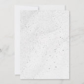 Invitation Sable blanc éclatant (Dos)