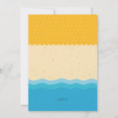 Invitation Sable et Surf (Dos)