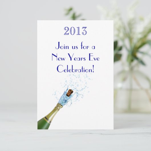 Invitation Sabrage (Debout devant)