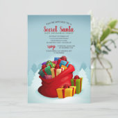 Invitation Sac à cadeaux de la réception (Debout devant)