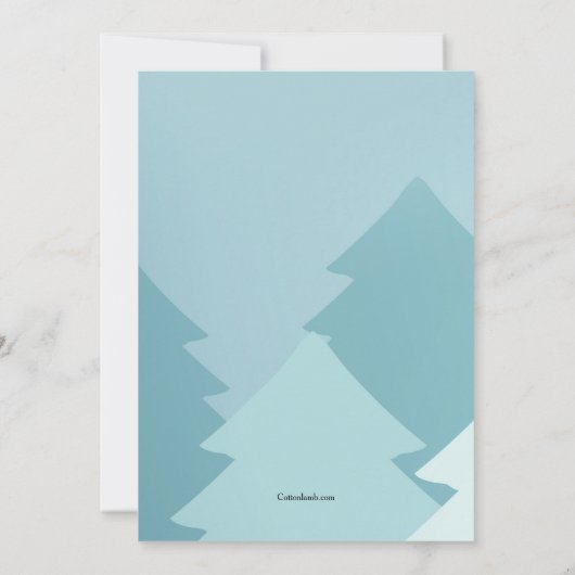 Invitation Sac à cadeaux de la réception (Dos)