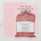 Invitation Sac Annuel De L'Entreprise Partie De Résorption De (Devant / Derrière)