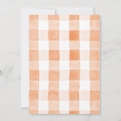 Invitation Sac de marché français cultivé localement automne (Dos)