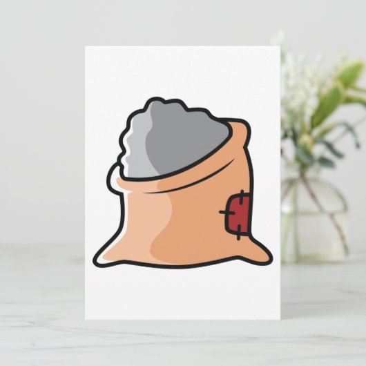 Invitation Sac De Sol (Debout devant)