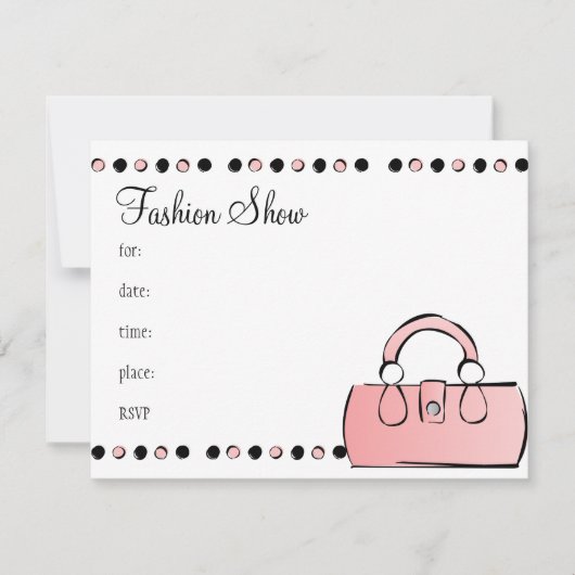 Invitation Sacoche (Devant)