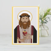 Invitation Sacré Coeur de Jésus (Debout devant)