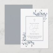 Invitation Sacrement catholique de la confirmation (Devant / Derrière)