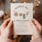 Invitation Saddle Up Little Cowboy Boy Baby shower