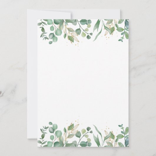 Invitation Safari 1er anniversaire Wild One | Gold Jungle Ani (Dos)